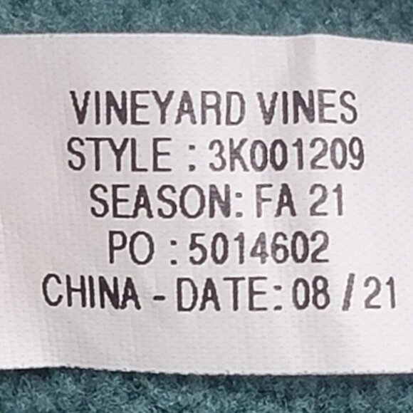 Vineyard Vines Hoodie Boys L 16 Multicolor The Shep Shirt Preppy Outdoor - Picture 5 of 10